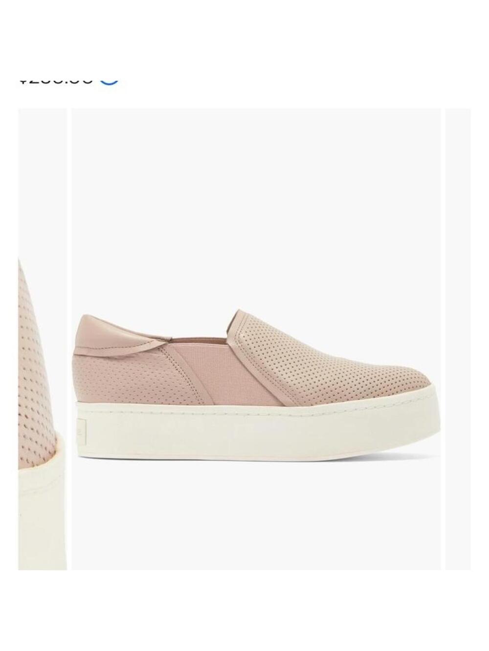 NEW VINCE Warren II Platform Sneaker Shoes Marble Beige Tan Women’s sz 8.5 EU 39 - Picture 15 of 15